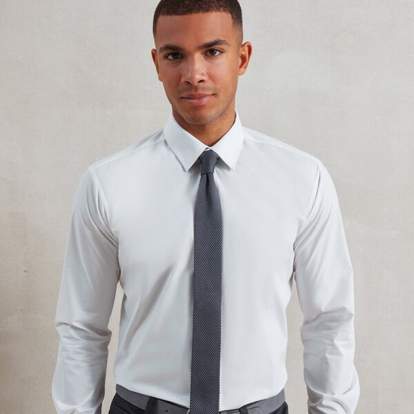 Slim knitted tie Thumbnail